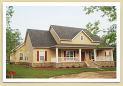 Home Builders In South Alabama Princeton House Image - Bass Homes, Inc.