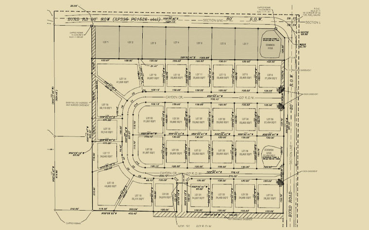 Home Builders In South Alabama Blue Oak Subdivision - Bass Homes, Inc.